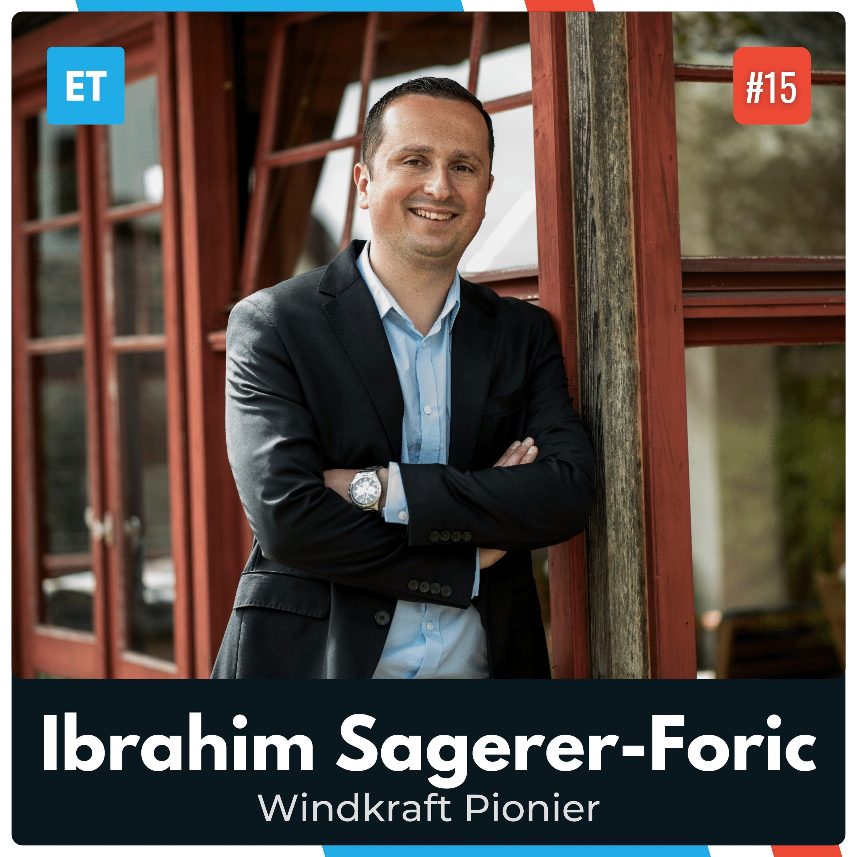 Wie Windkraft in alpinen Regionen zum Game Changer werden kann, darüber spricht Ibrahim Sagerer-Foric in der aktuellen Exciting Tech Podcast Folge
